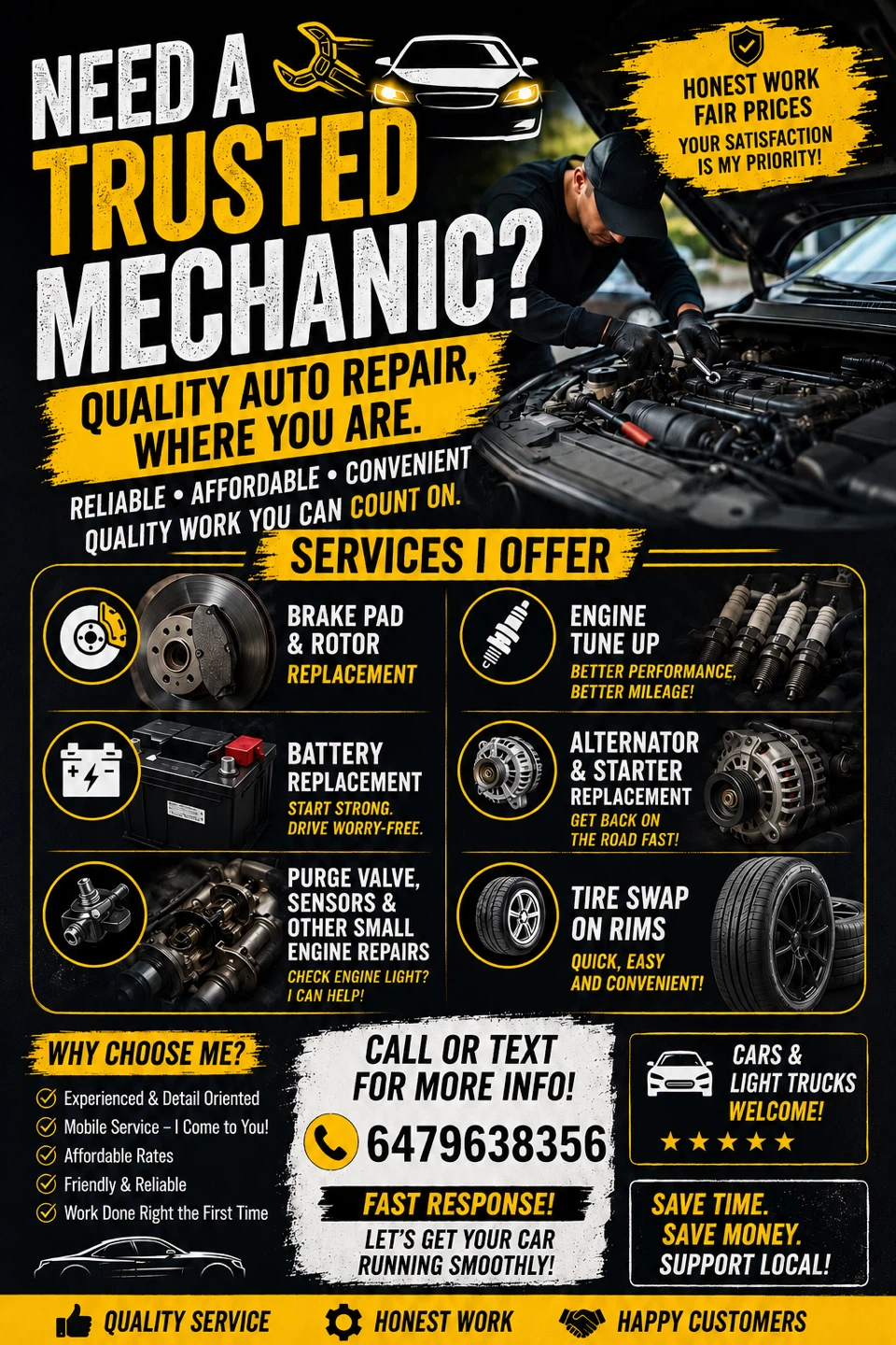 Auto Repair - Quality Work Guaranteed