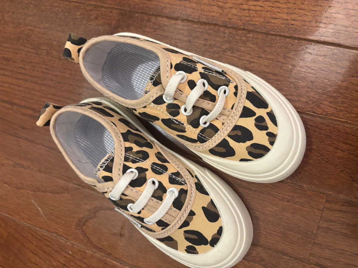 Toddler Leopard Print Sneakers