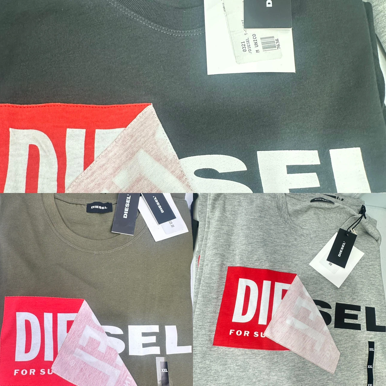 23 Pc Diesel T-Shirt & Sweatshirt Lot NWT Authentic Wholesale - photo 2