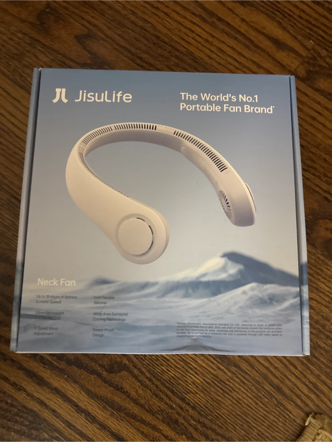 JisuLife Neck Fan - White
