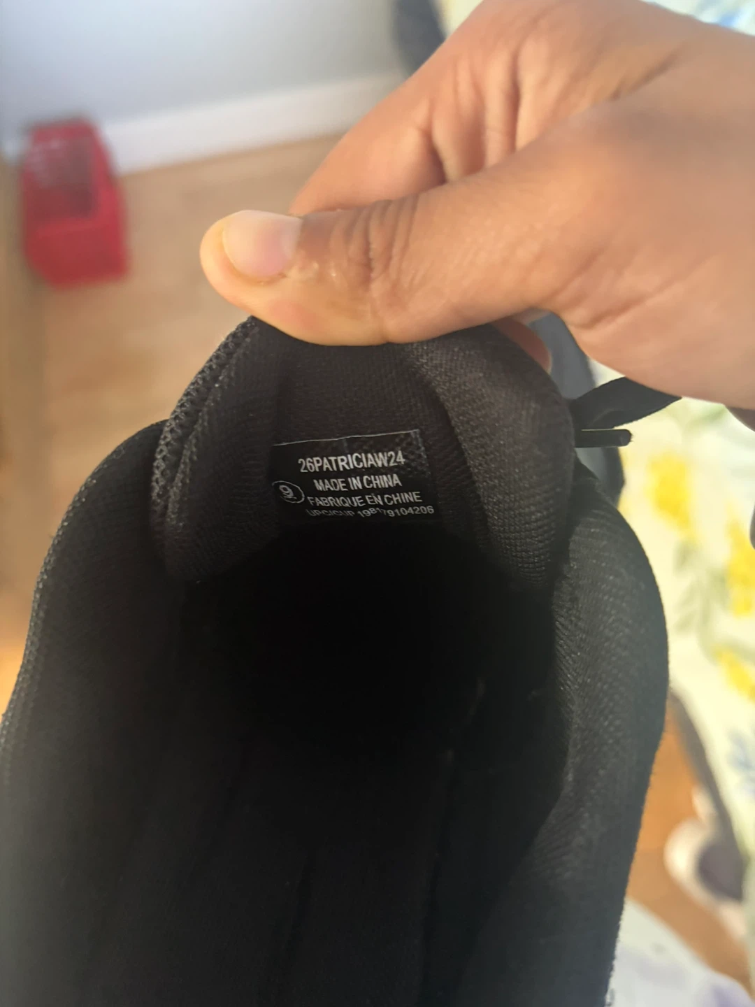 Black Patrick Shoes Size 9 - photo 2