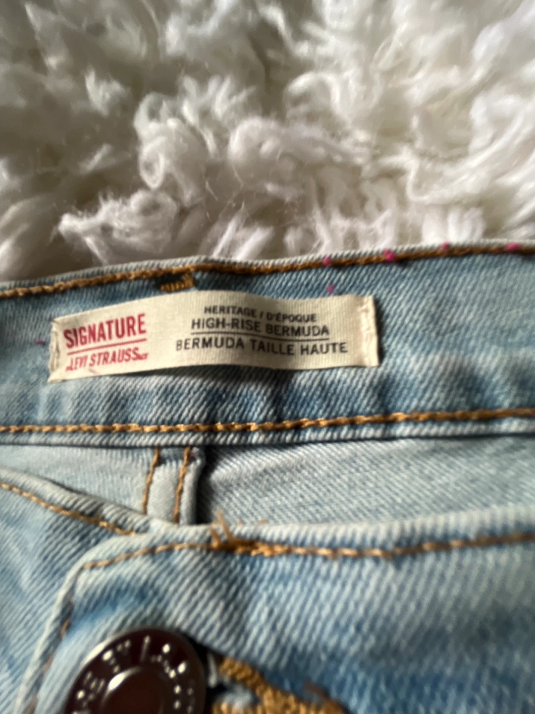Signature by Levi Strauss & Co. High-Rise Bermuda Shorts - photo 2