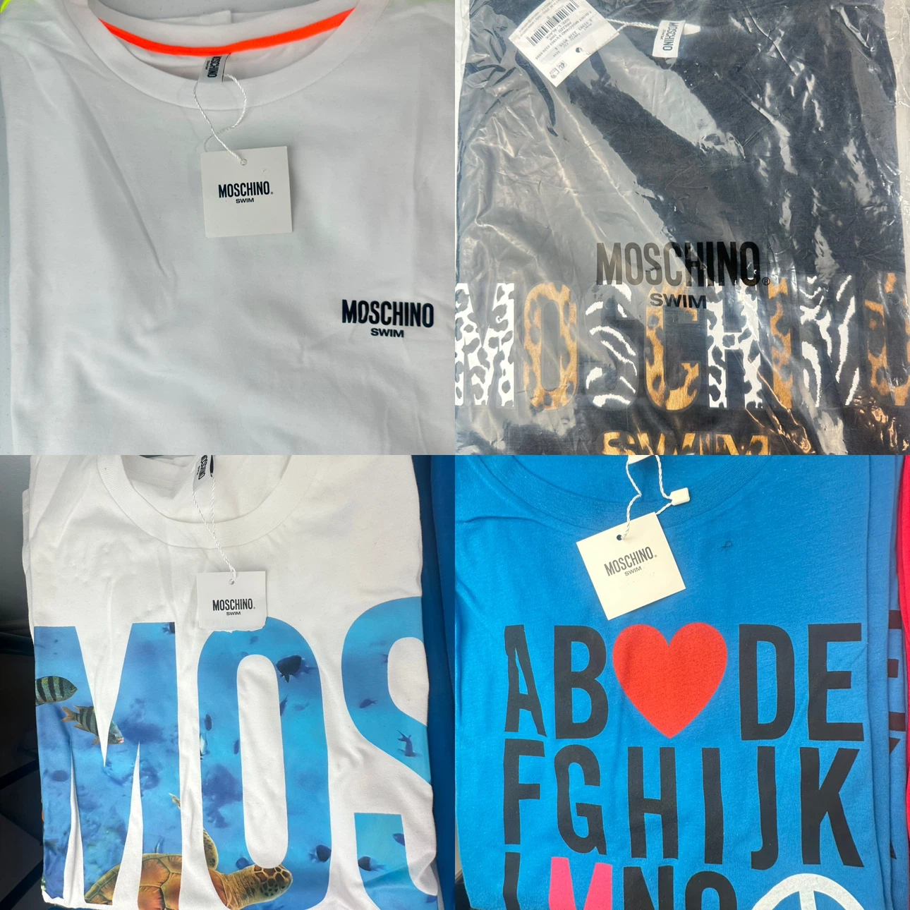 36 Pc Moschino T-Shirt Lot NWT Authentic Wholesale - photo 5