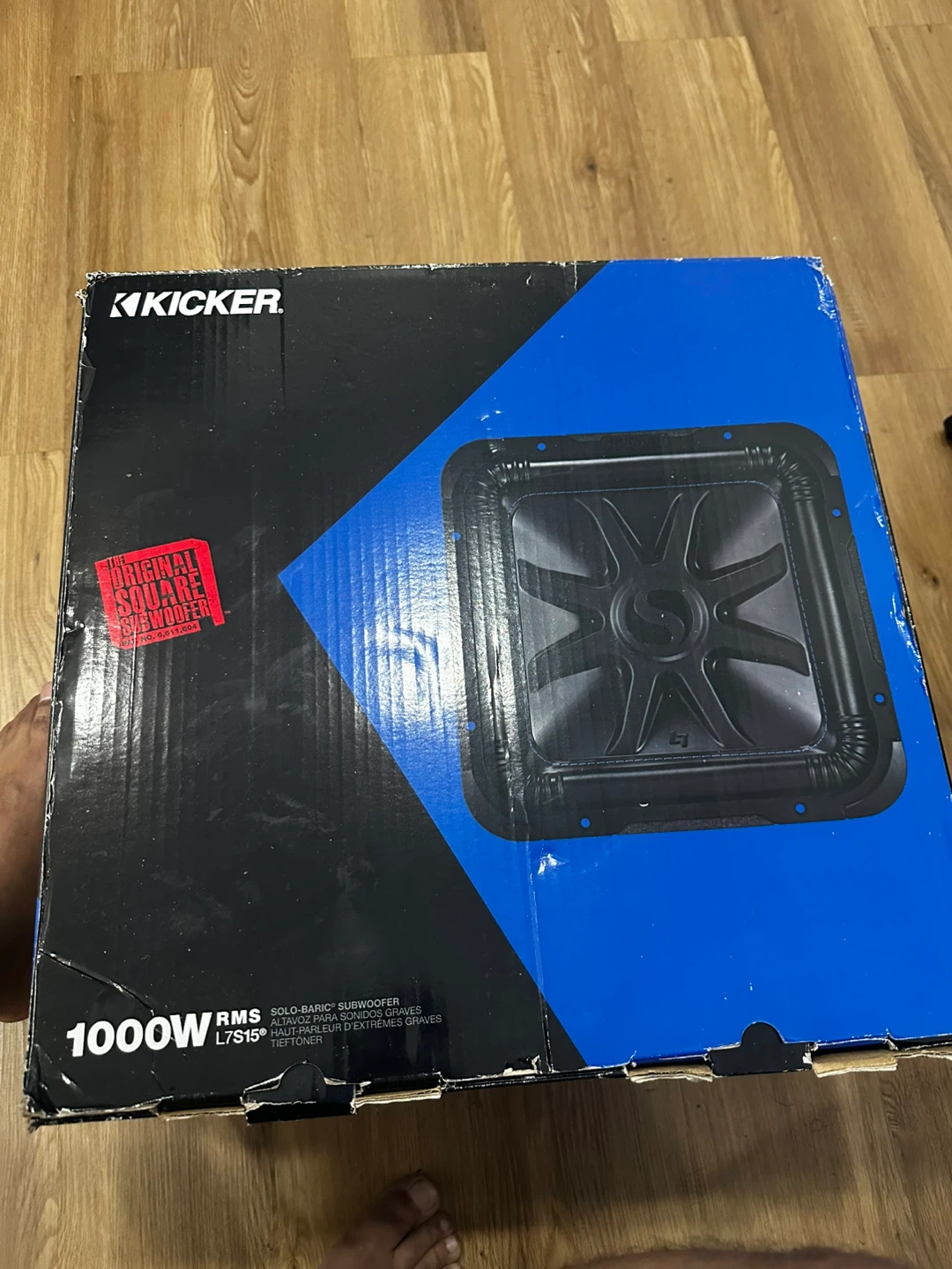 Kicker 1000W L7S15 Solo-Baric Subwoofer