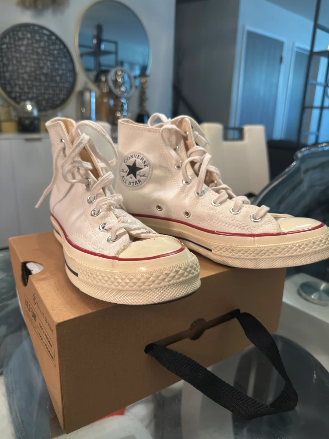 Converse Chuck Taylor All Star High Top Sneakers Cream