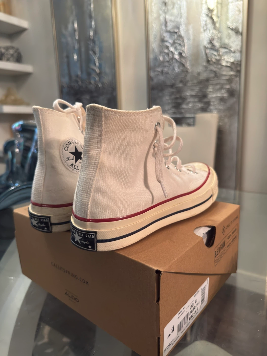 Converse Chuck Taylor All Star High Top Sneakers Cream - photo 2