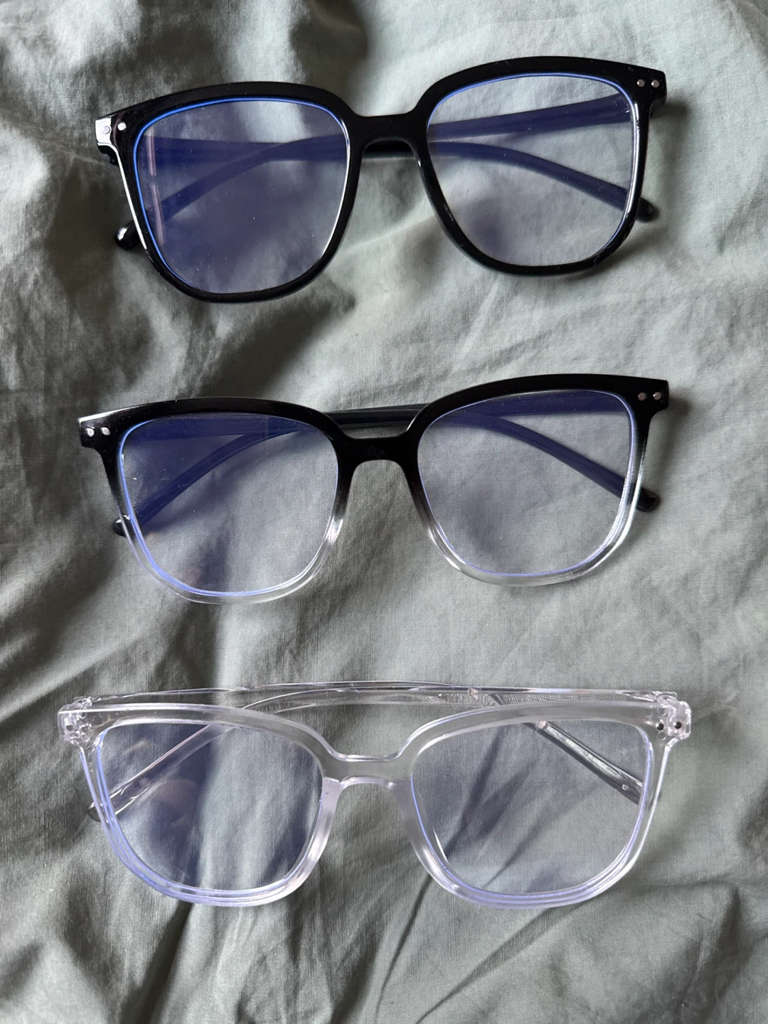 3 Pairs Blue Light Glasses