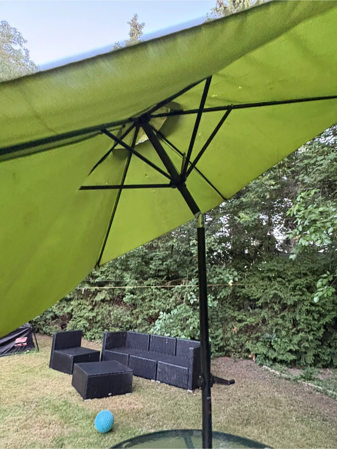 Lime Green Patio Umbrella
