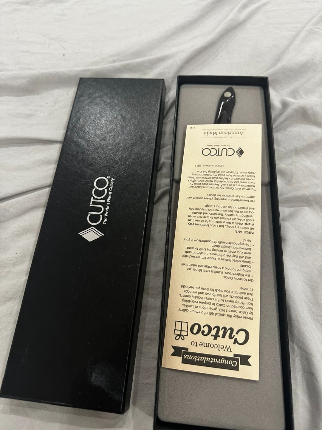 Cutco Cheese Knife