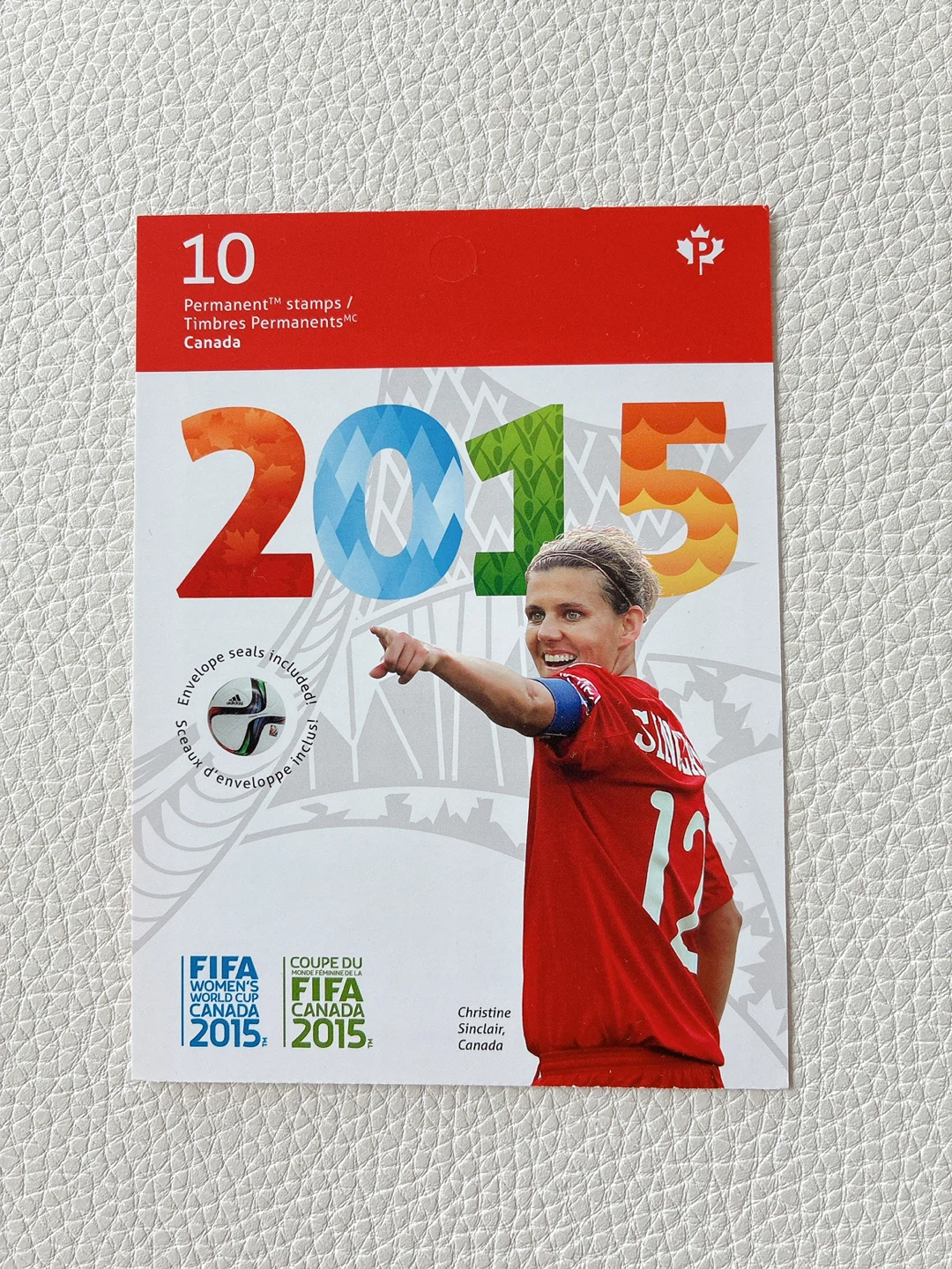 2015 FIFA Women's World Cup Canada Permanent Stamps