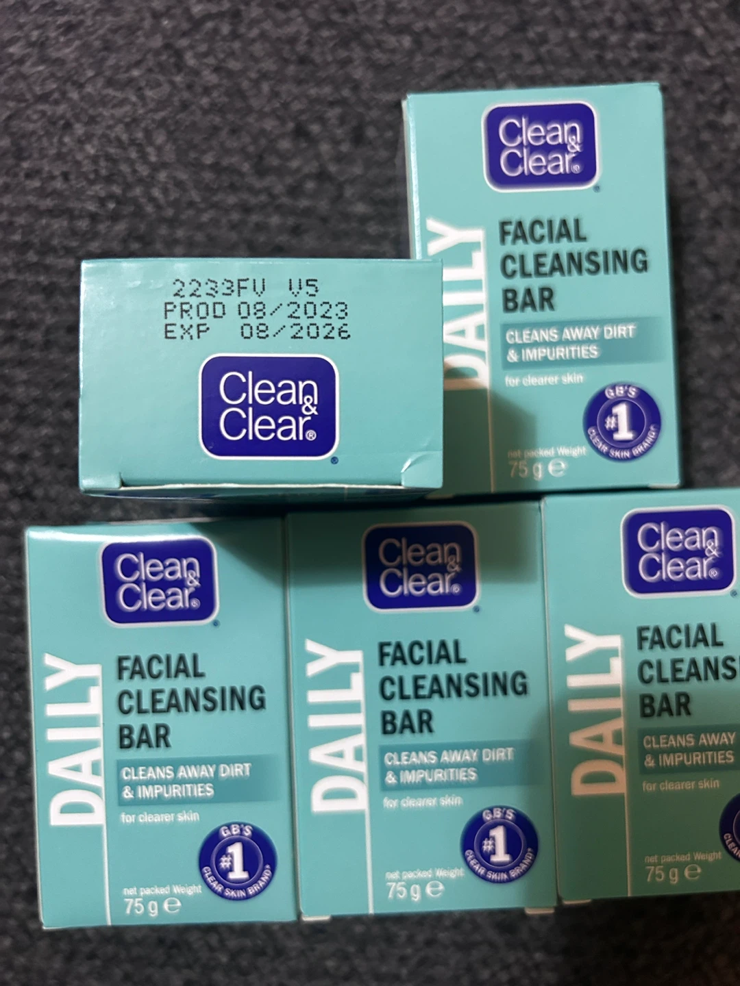 Clean & Clear Facial Cleansing Bar (5 Pack) - photo 2