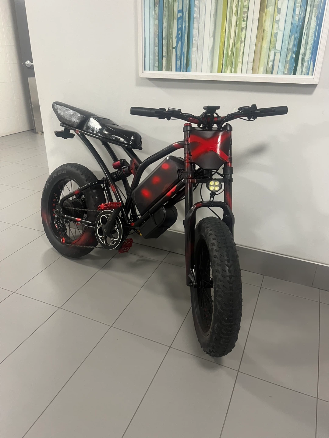 Electric Fat Tire Bike custom made