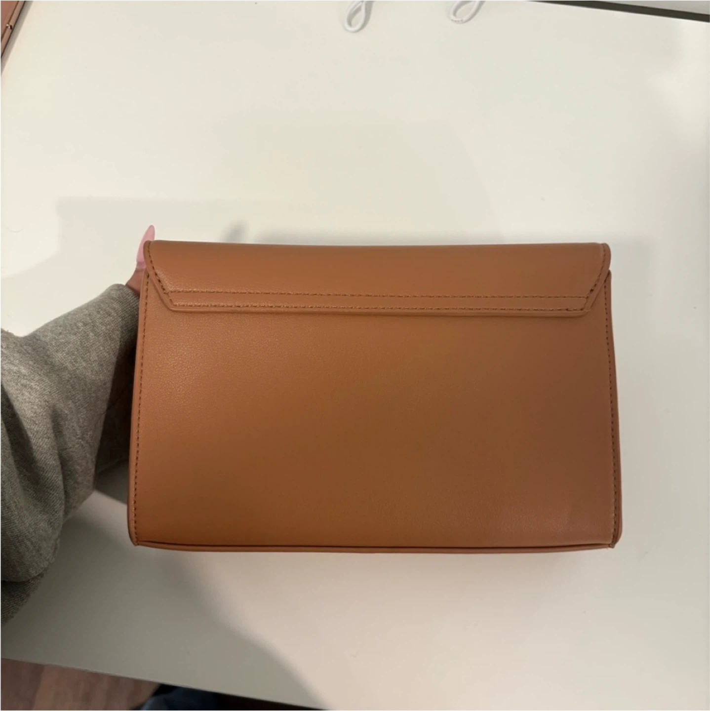 Love Moschino Faux Leather Brown Crossbody Bag - photo 3