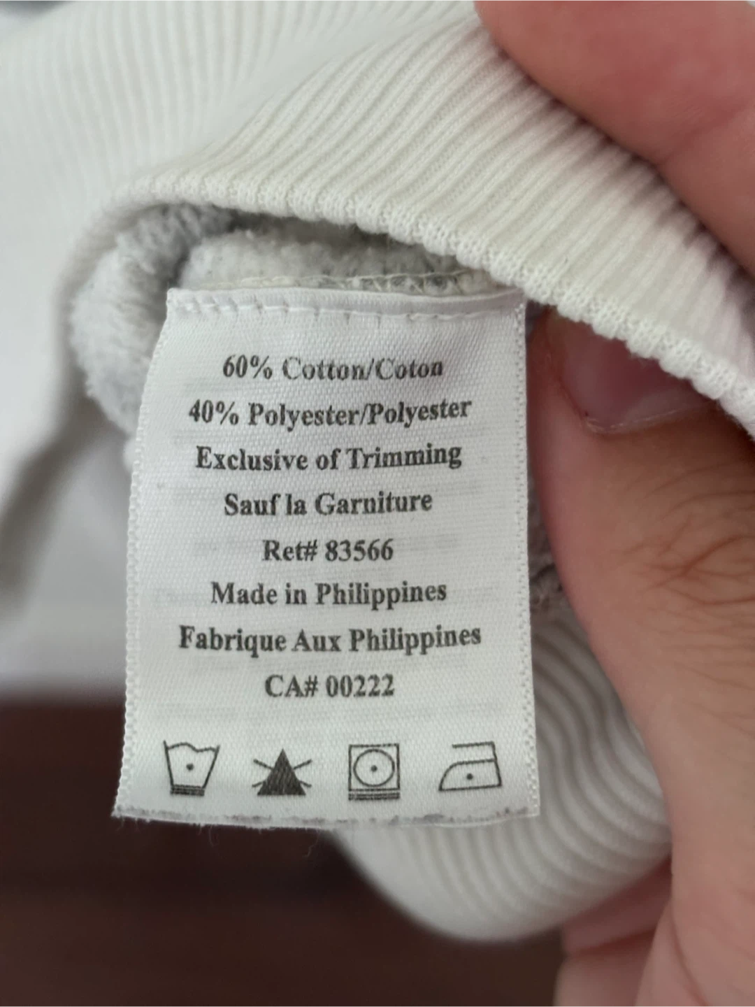 y2k white/grey striped zip up hoodie - photo 3