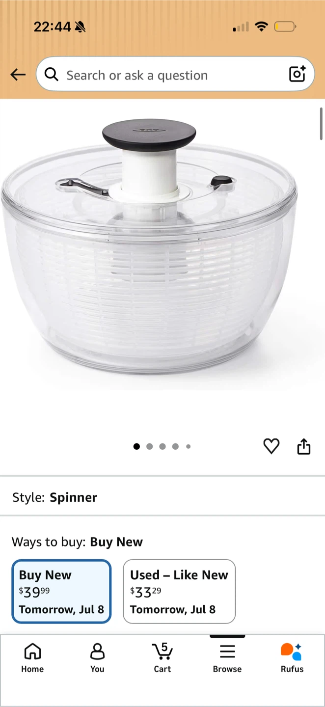 OXO Good Grips Salad Spinner