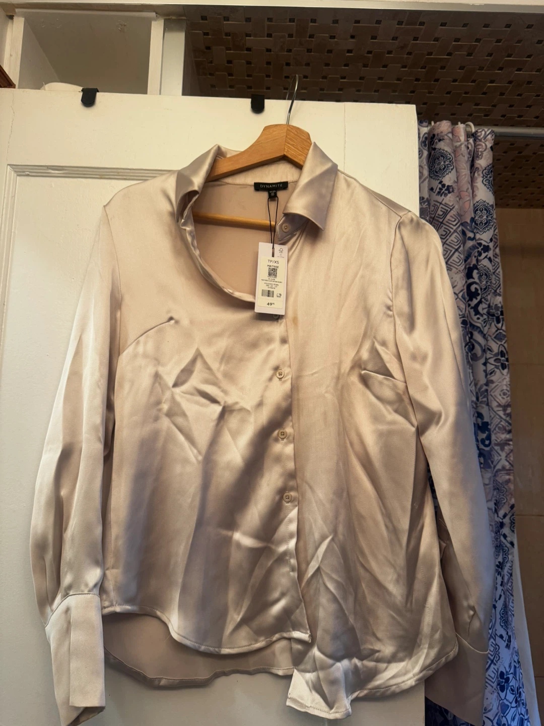 Brand new Dynamite Satin Button Shirt
