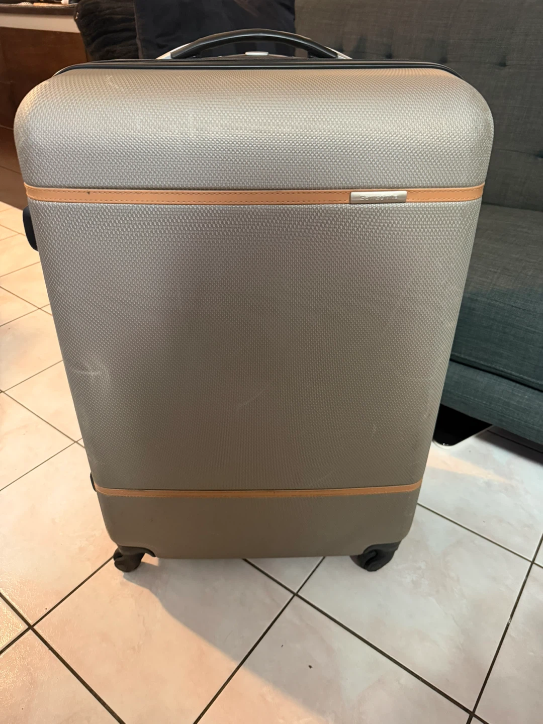 Samsonite Grey Hard-Shell Luggage