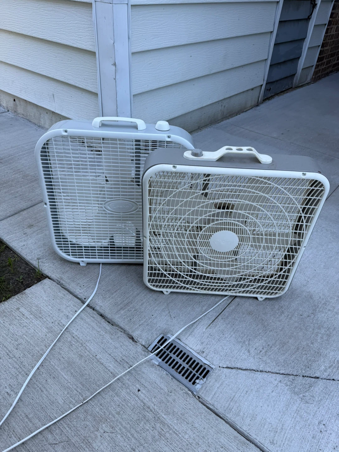 Two Box Fans
