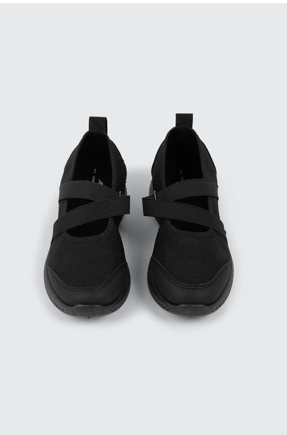 Black Slip-On Shoes