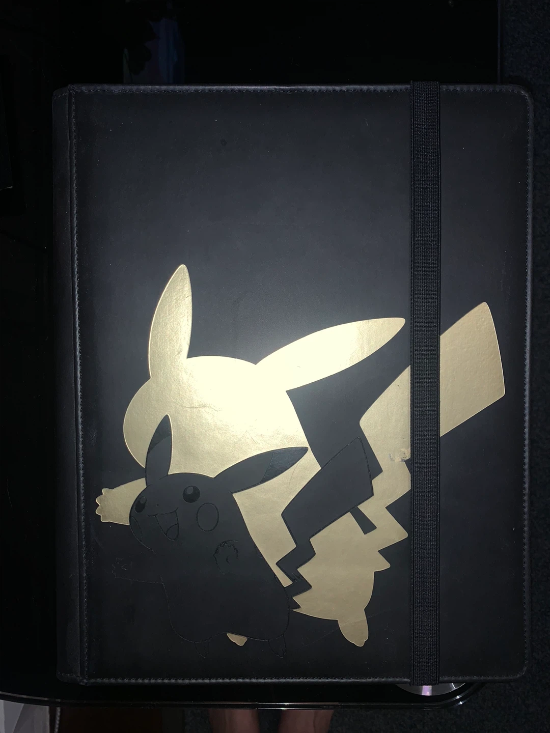 Pokemon Trading Card Binder with Pikachu Design