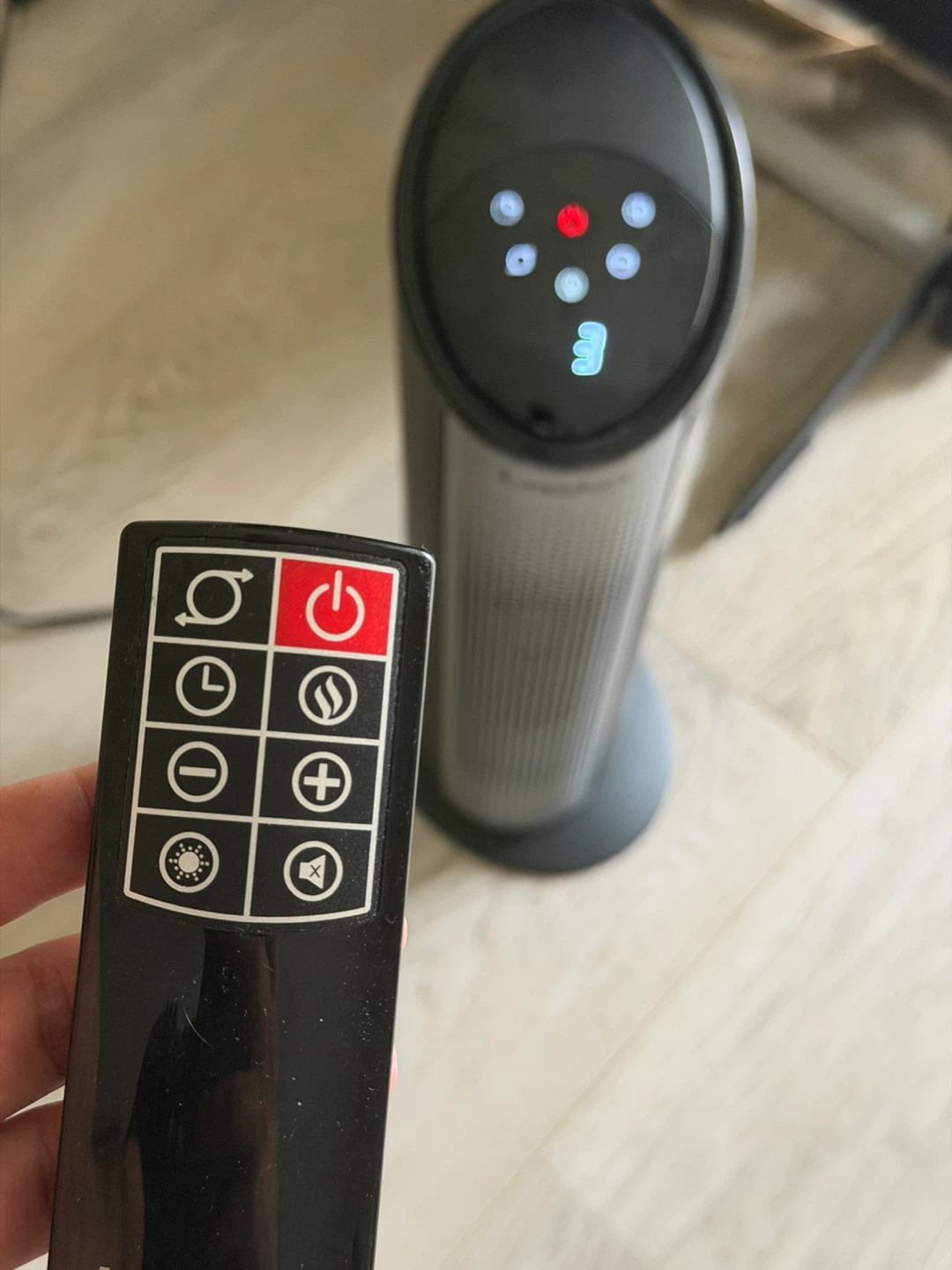 Lasko Ceramic Tower Heater with Remote - photo 2