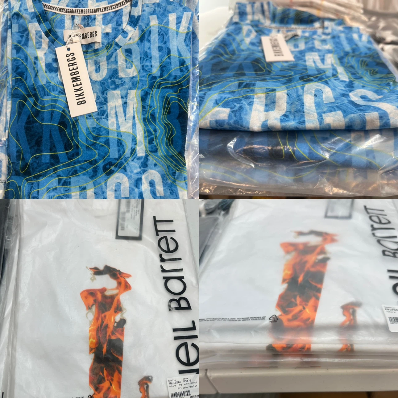 32 Pc Bikkembergs & Neil Barrett T-Shirts - photo 2