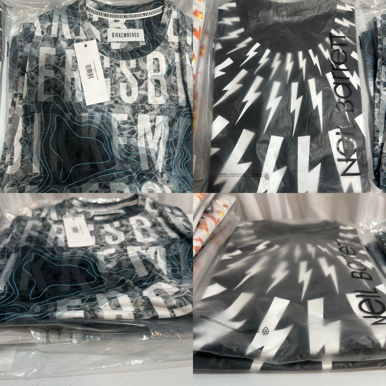 32 Pc Bikkembergs & Neil Barrett T-Shirts - photo 3