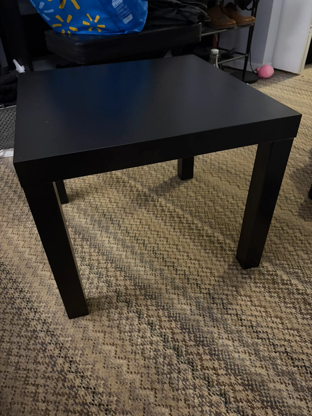 Ikea Lack Black Square Side Table