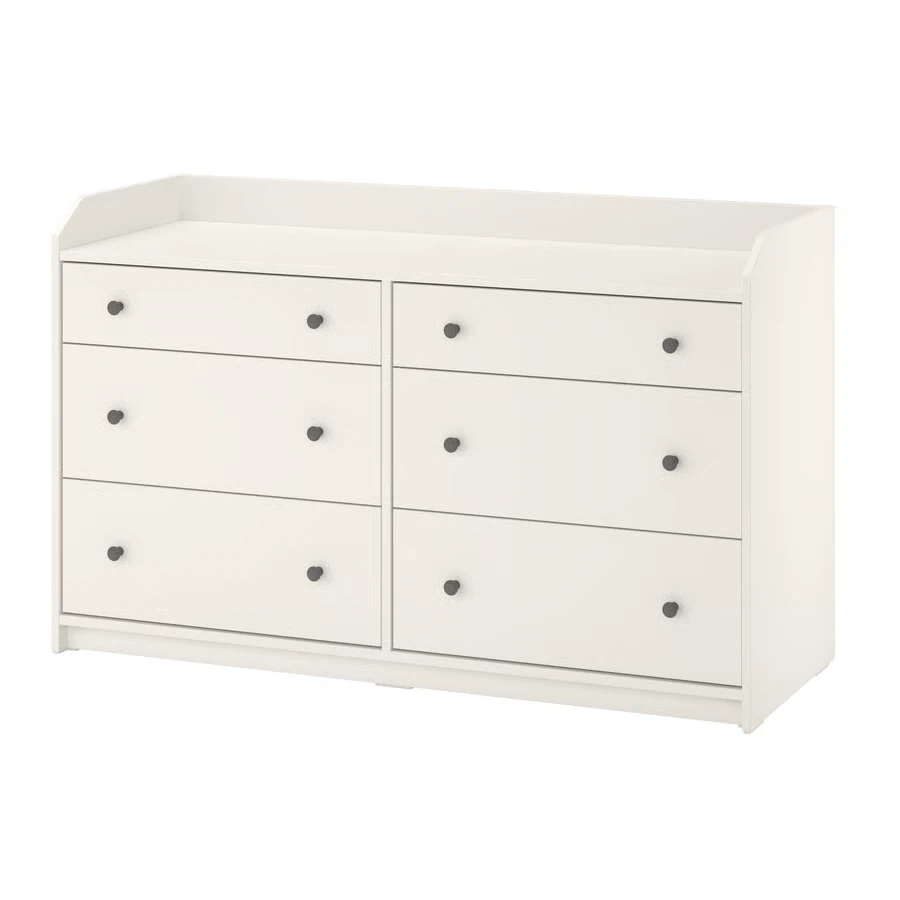 White dresser with drawers - photo 2
