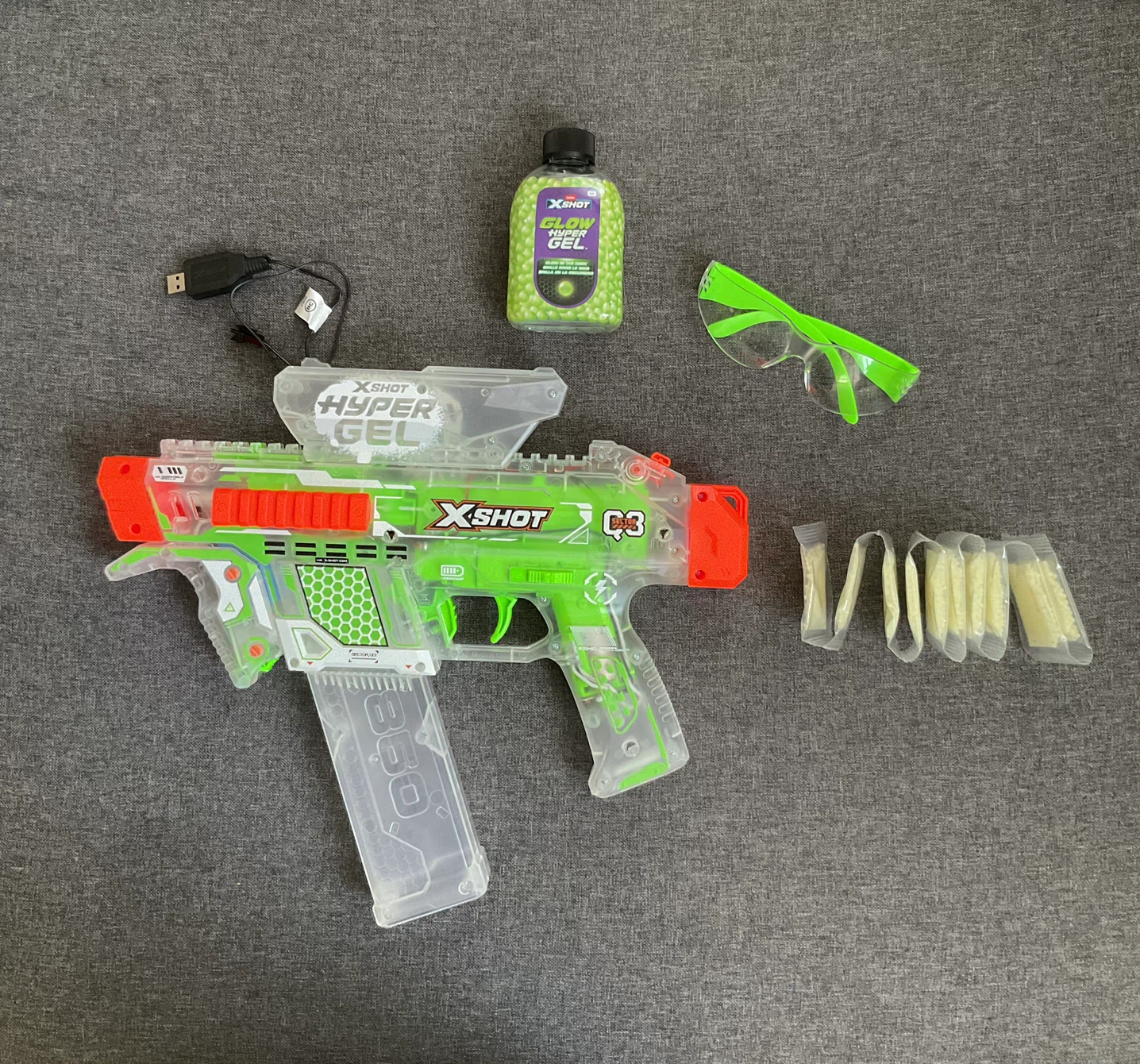 X-Shot Hyper Gel Blaster Glow In The Dark - photo 4