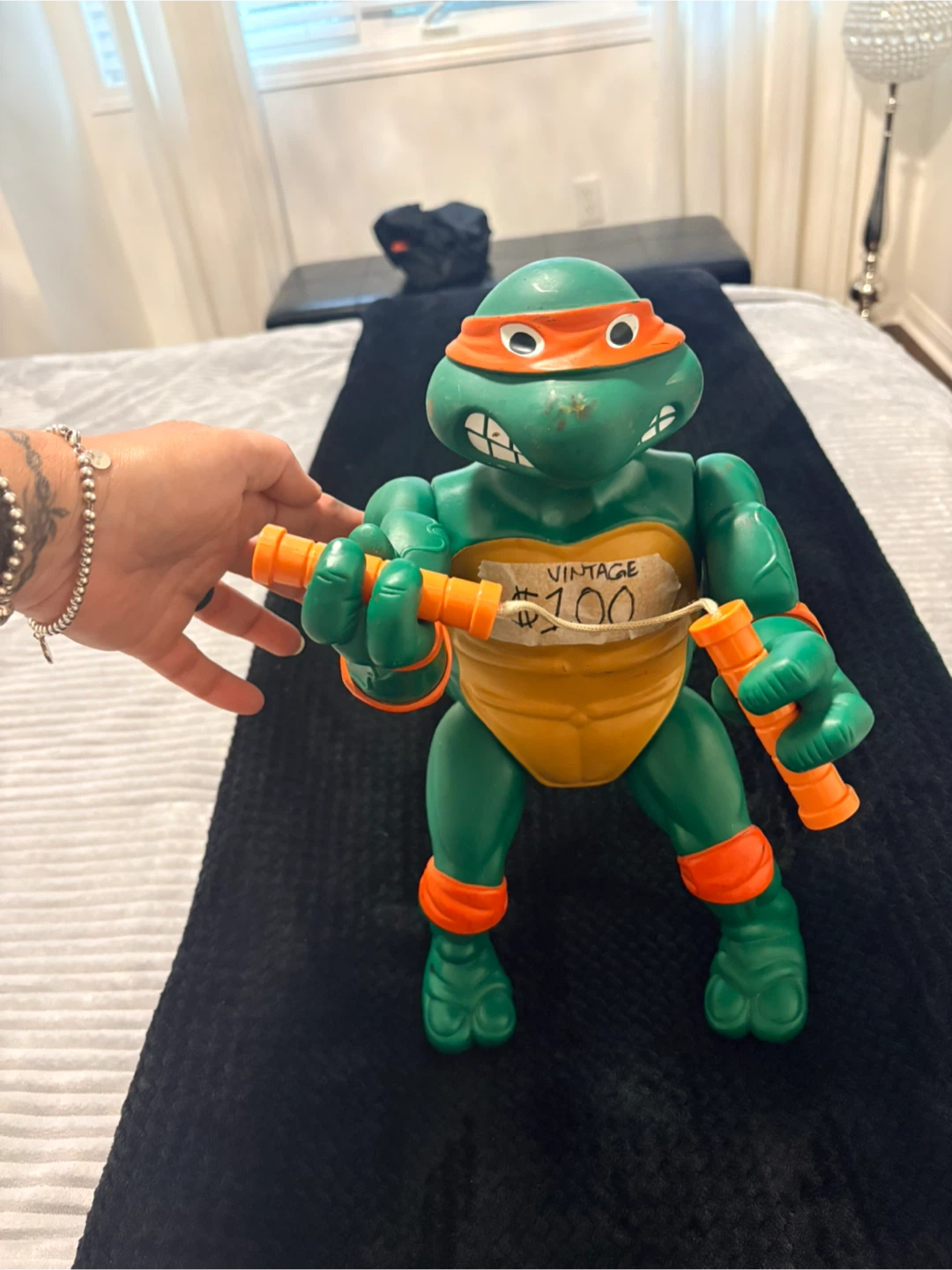 1989 Playmates Toys Teenage Mutant Ninja Turtle Action Figure