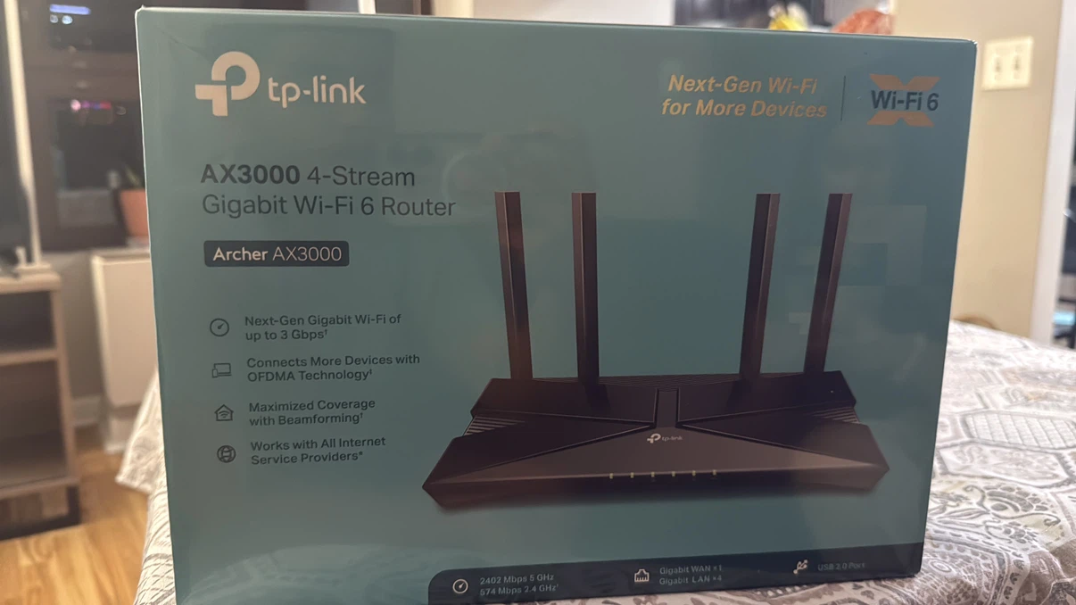 TP-Link Archer AX3000 Gigabit Wi-Fi 6 Router