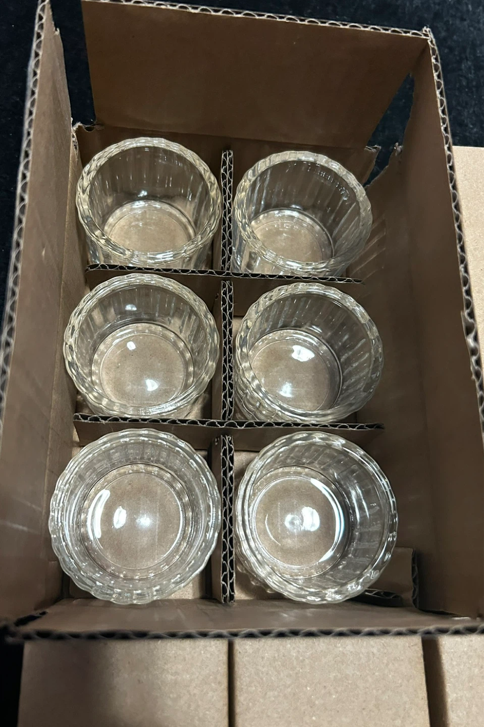 Glass Tealight Candle Holders - Set of 24