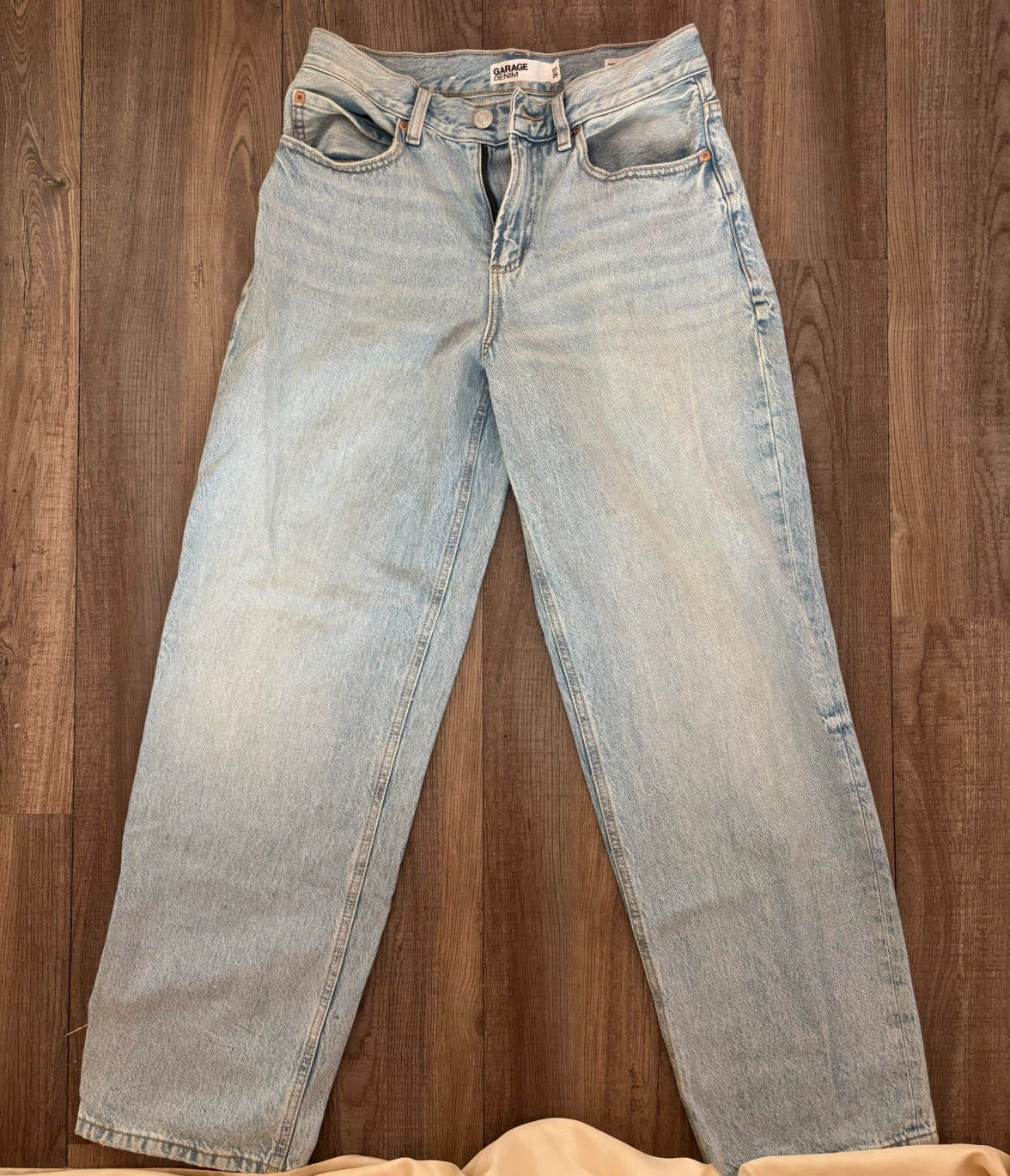 Garage Denim Low Rise Baggy Jeans