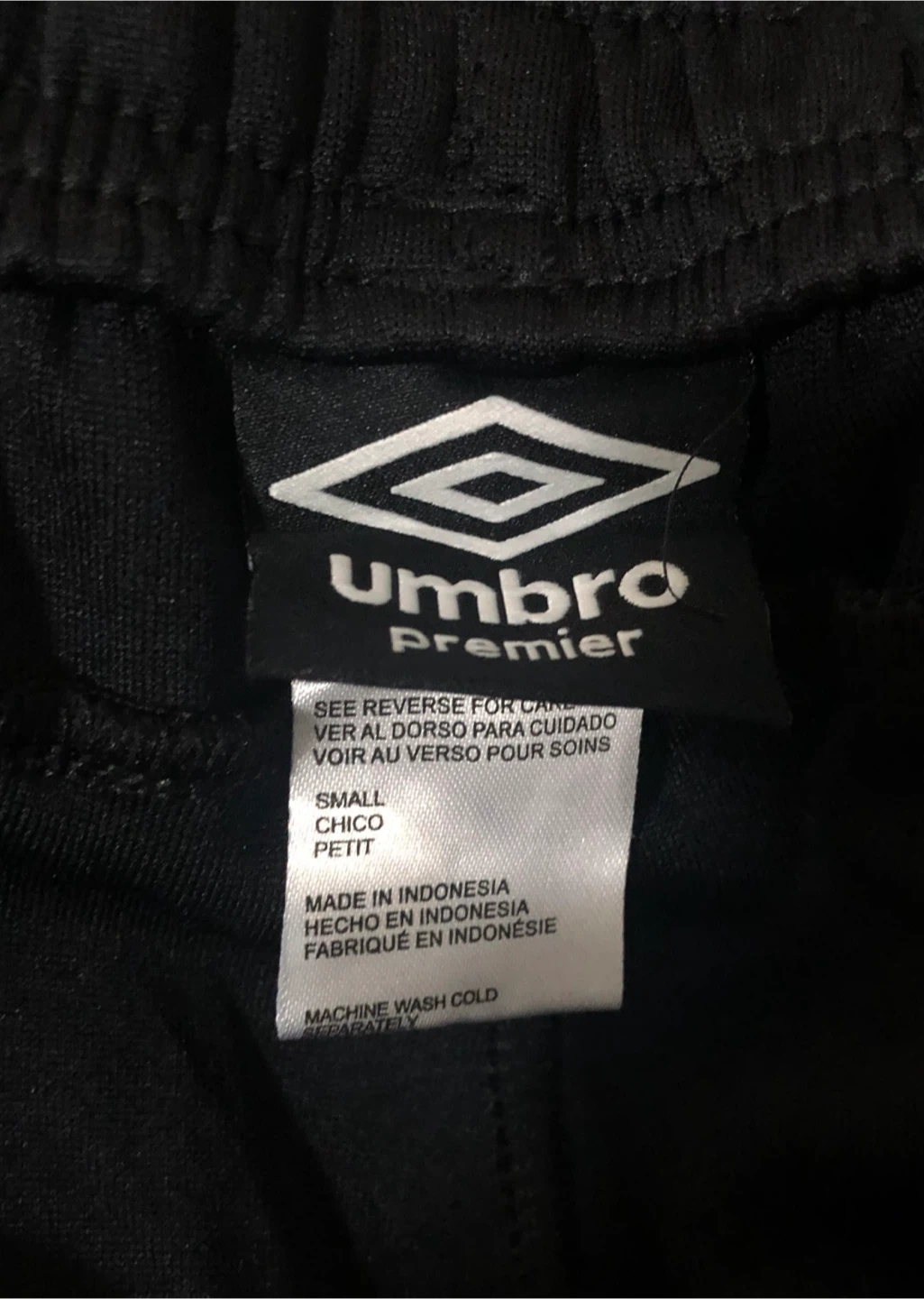 Umbro Premier Black & Gold Tracksuit Set - Small - photo 4
