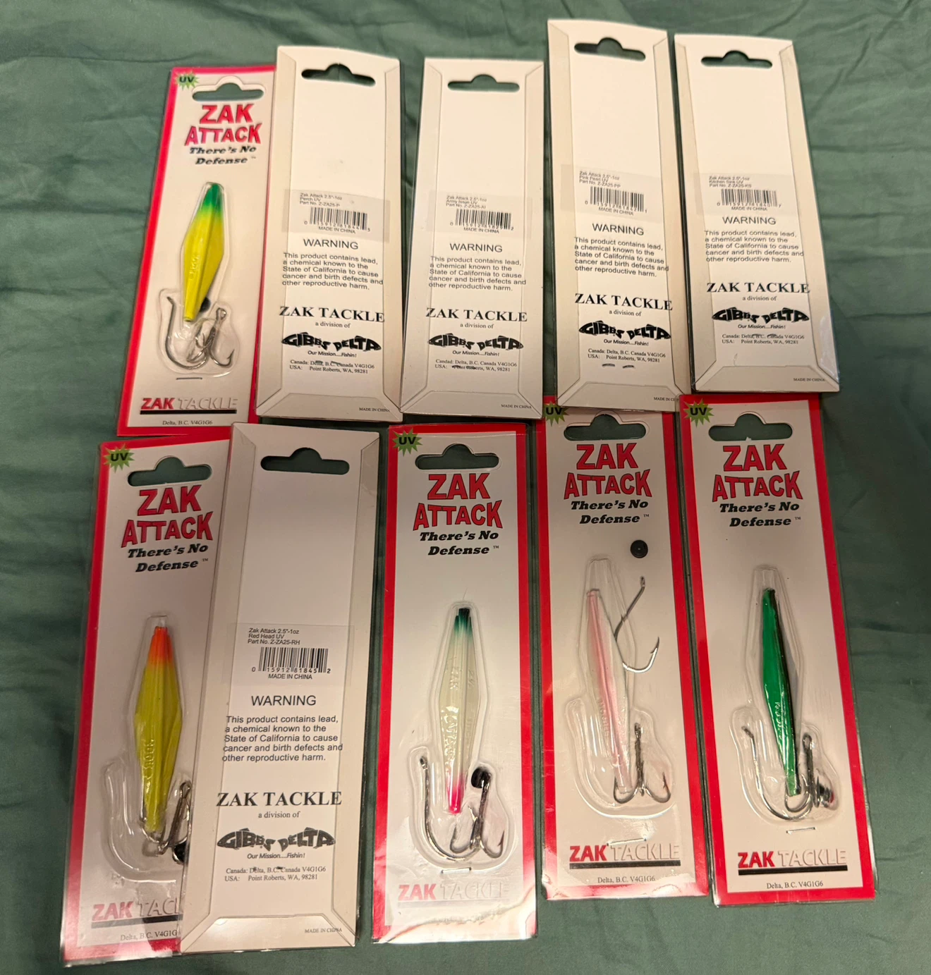 Zak Attack Fishing Lures - Lot of 10 - photo 3