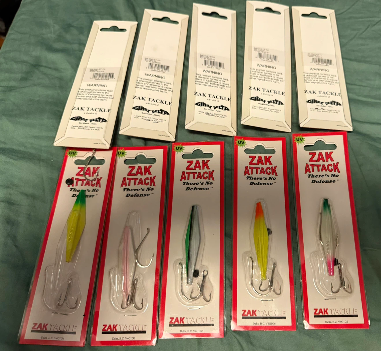 Zak Attack Fishing Lures - Lot of 10 - photo 4