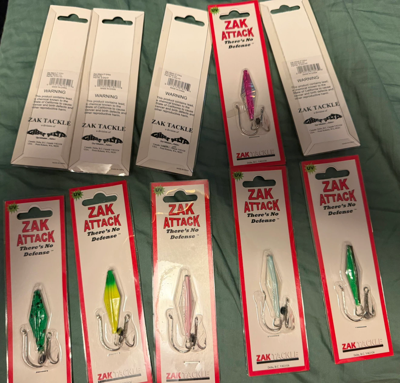 Zak Attack Fishing Lures - Lot of 10 - photo 5