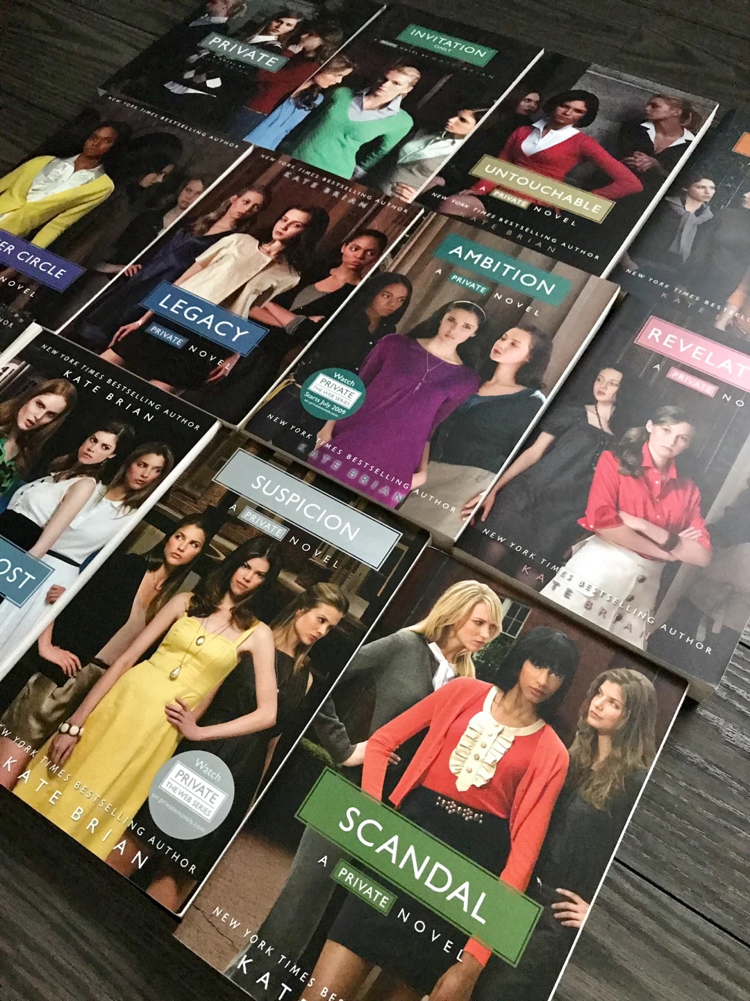 Book sale series novels college Kate Brian - photo 2