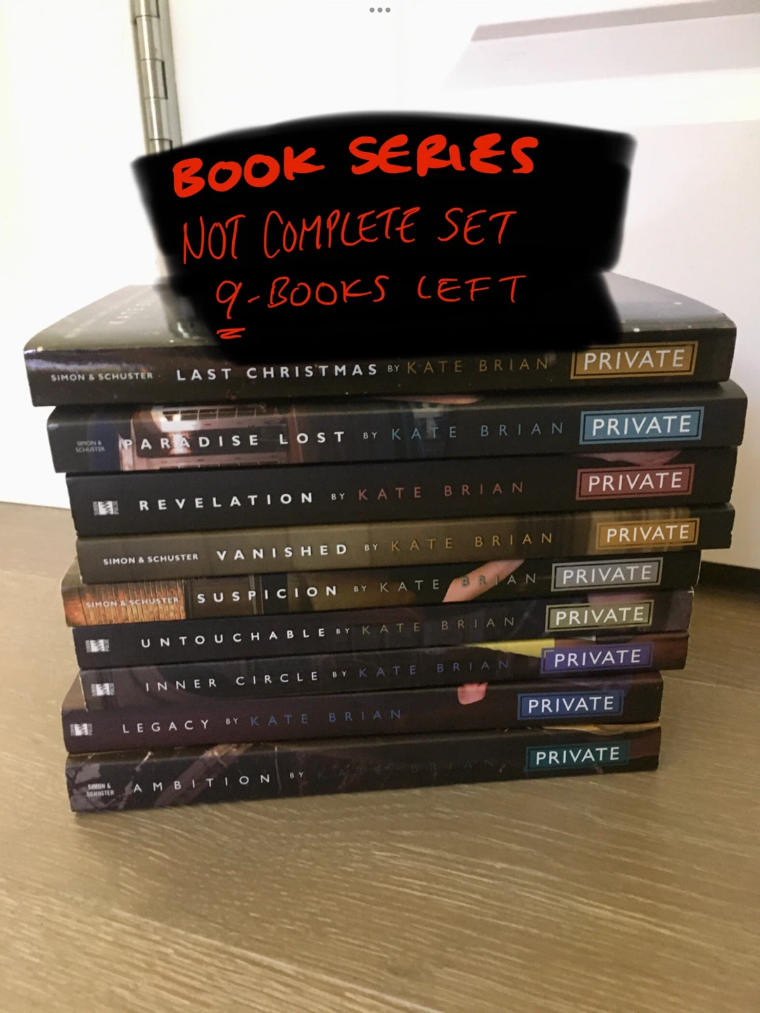 Book sale series novels college Kate Brian - photo 3