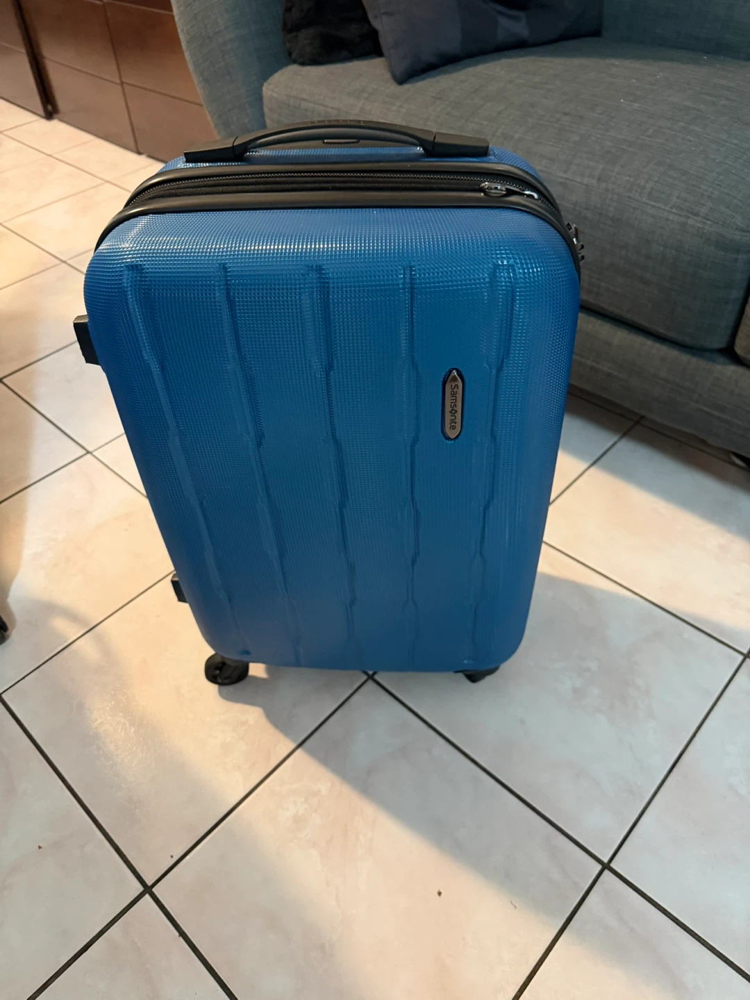 Samsonite Blue  Carry-On Luggage
