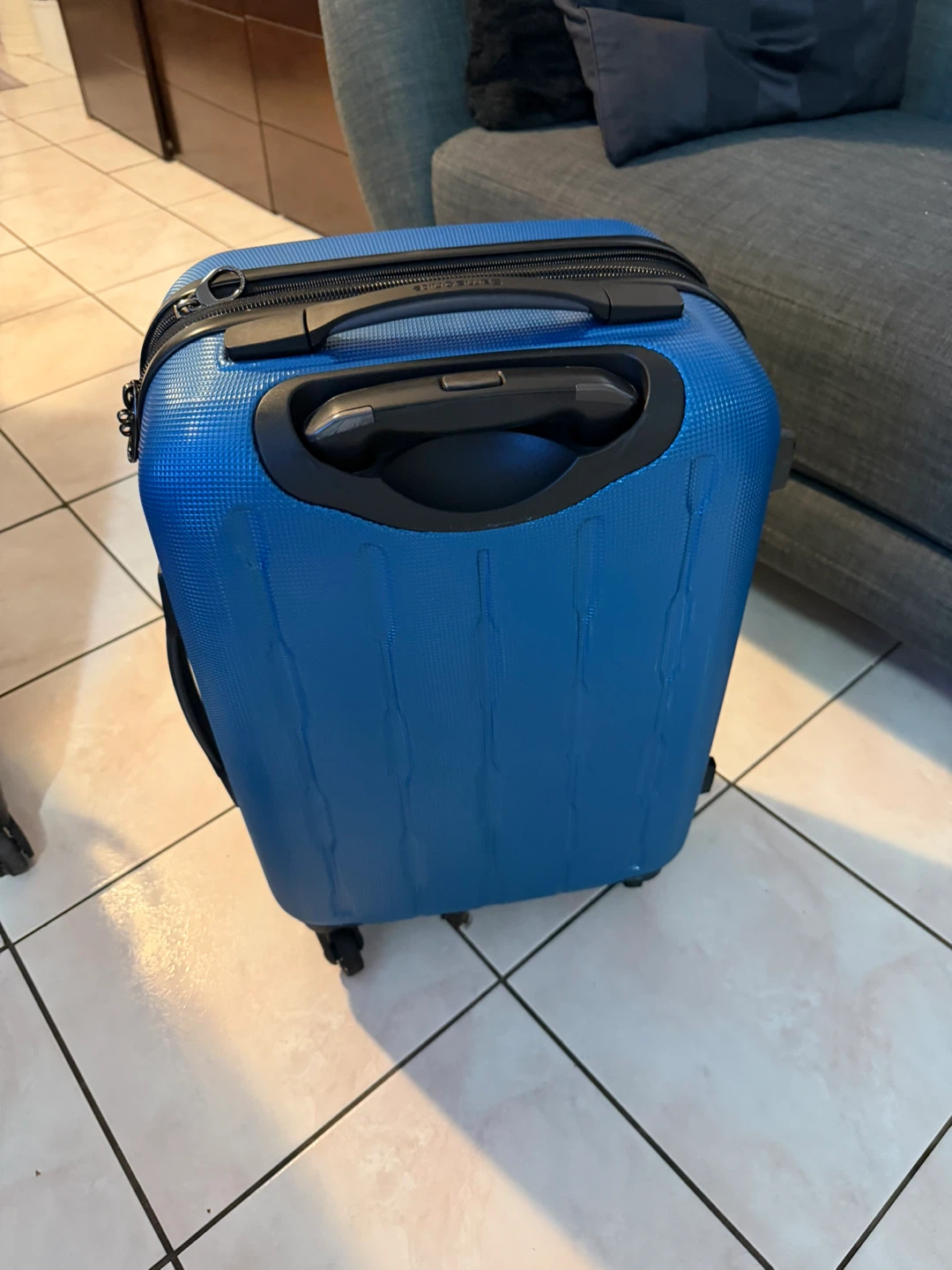Samsonite Blue  Carry-On Luggage - photo 3