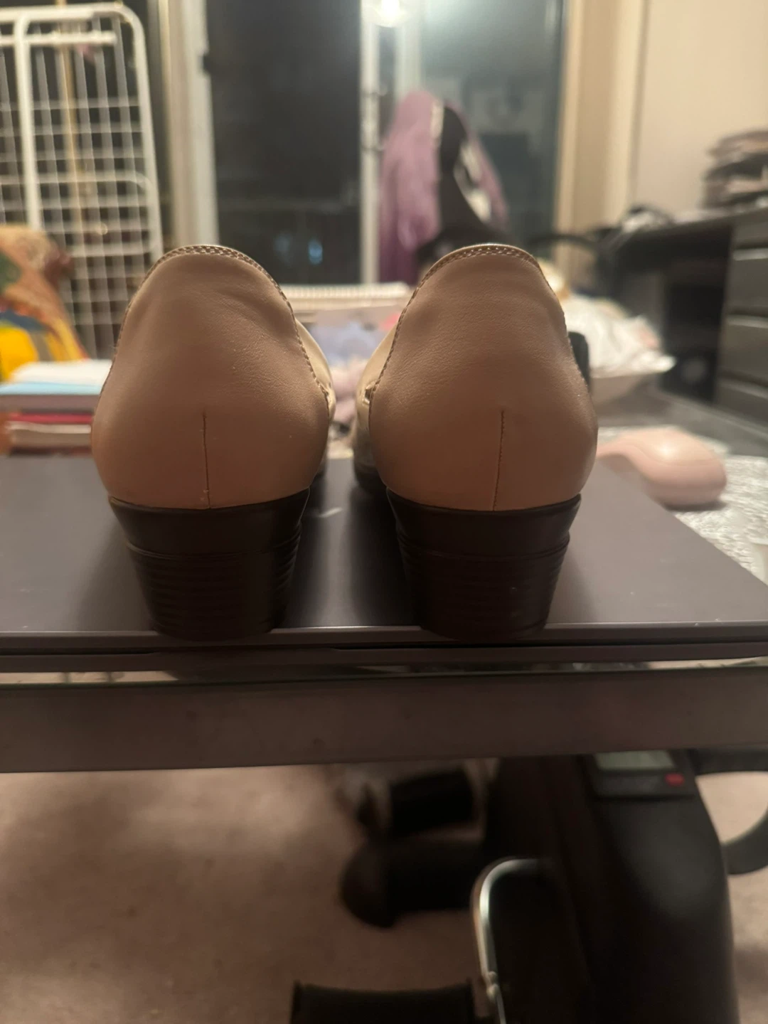 Sandqway Beige Leather Flats - Size 40 EU or 8.5 to 9 US. - photo 4