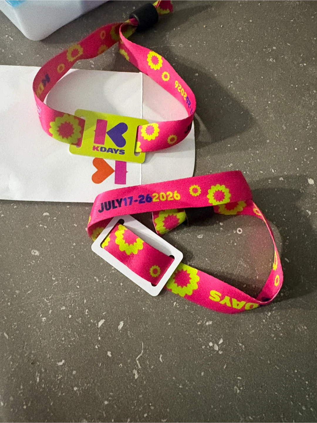 K-Days Wristbands - July 17-26, 2026