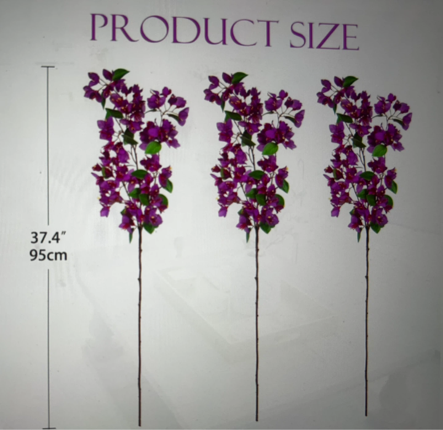 3 PCS Artificial Bougainvillea - photo 3
