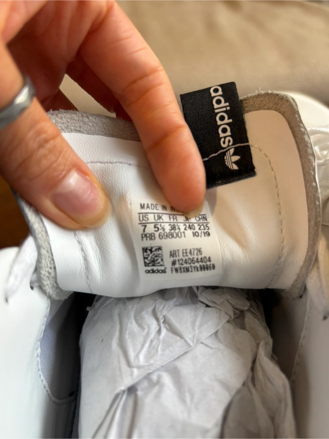 Adidas Sleek Mid W Sneakers - White - Size 7 - photo 4