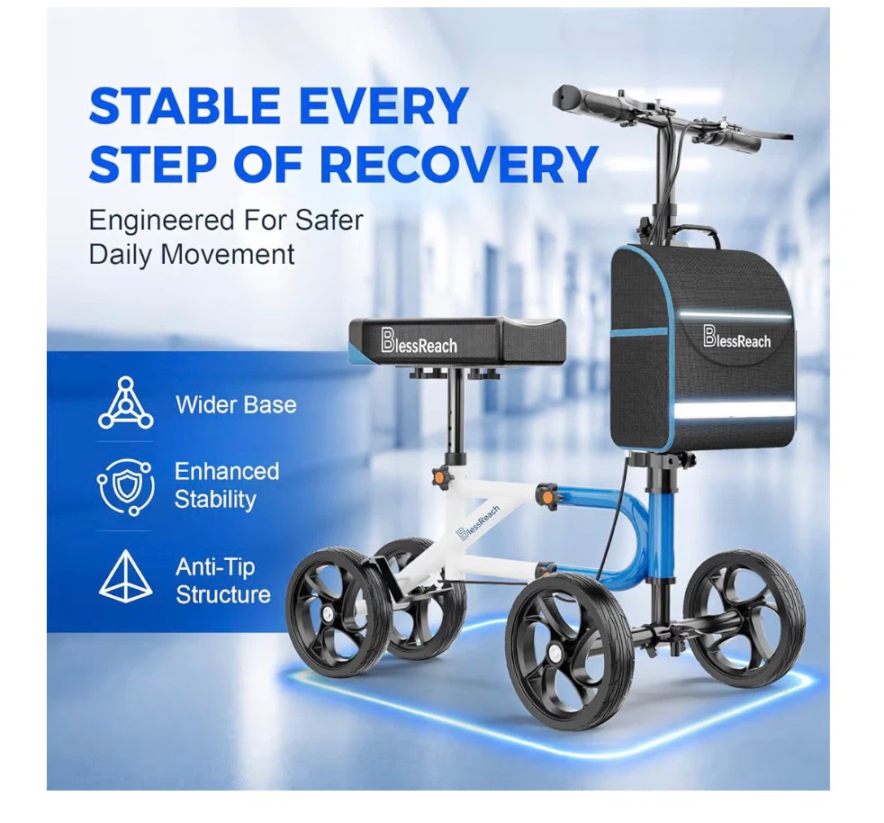 Brand New Knee Scooter Blue/white - photo 4