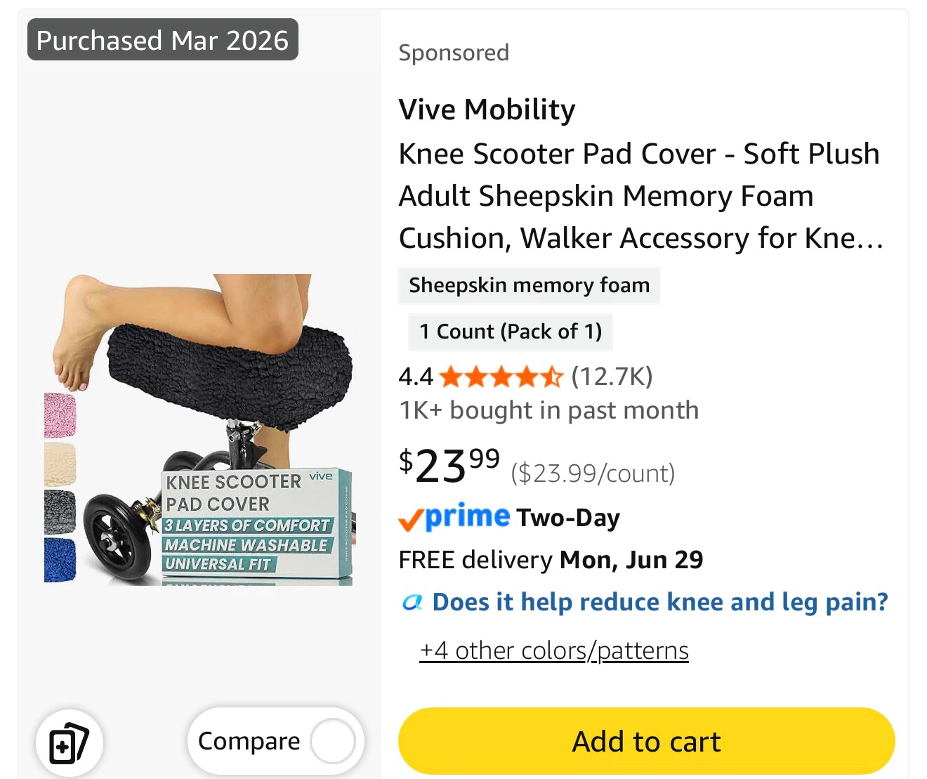 Brand New Knee Scooter Blue/white - photo 5