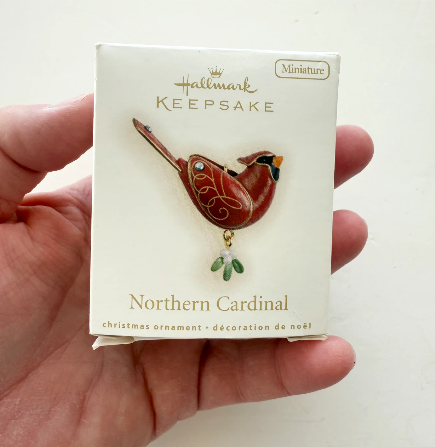 Hallmark Keepsake Northern Cardinal Miniature Christmas Ornament - photo 3