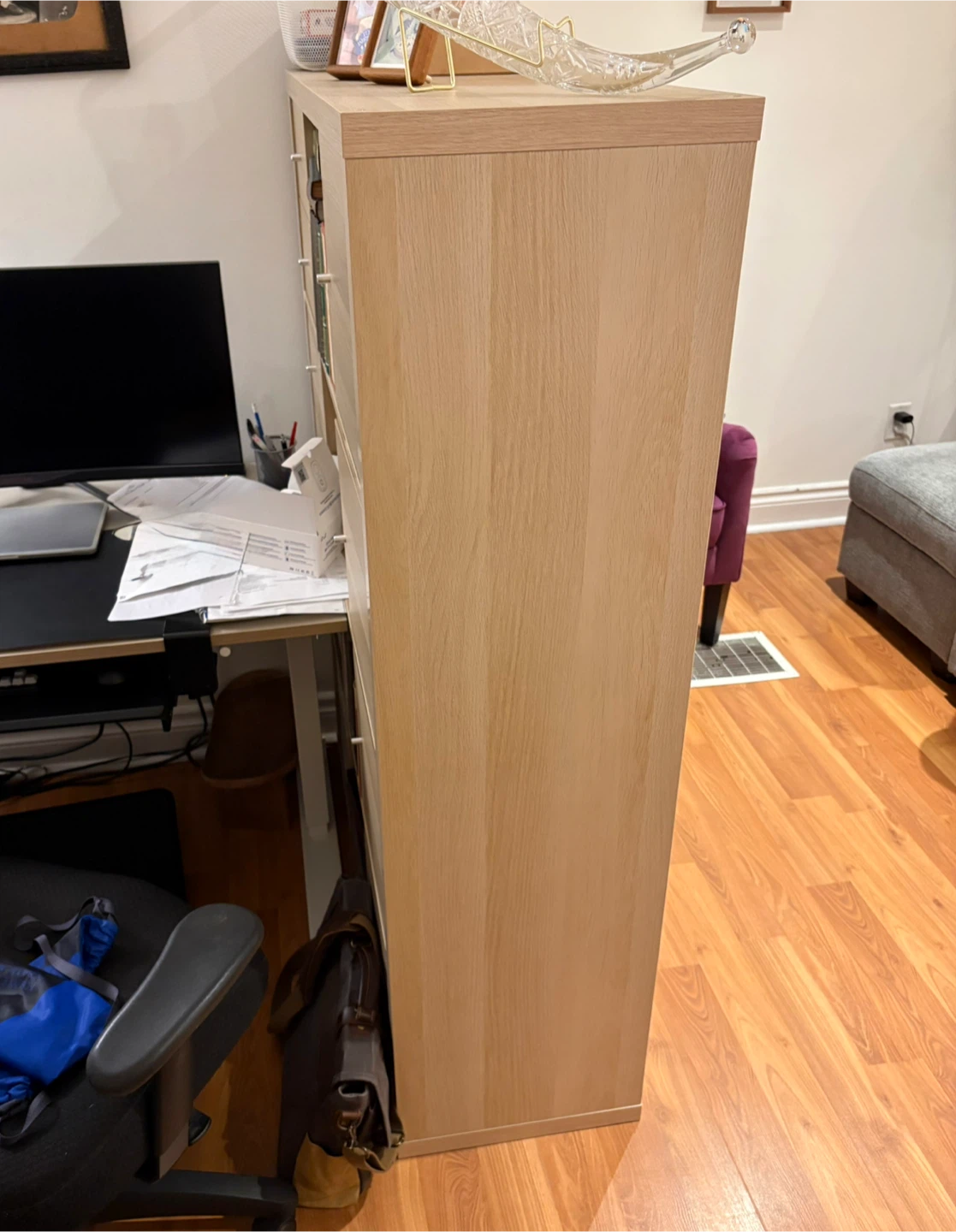 IKEA KALLAX Shelf Unit + Inserts. Bookcase / Cube Storage - photo 2